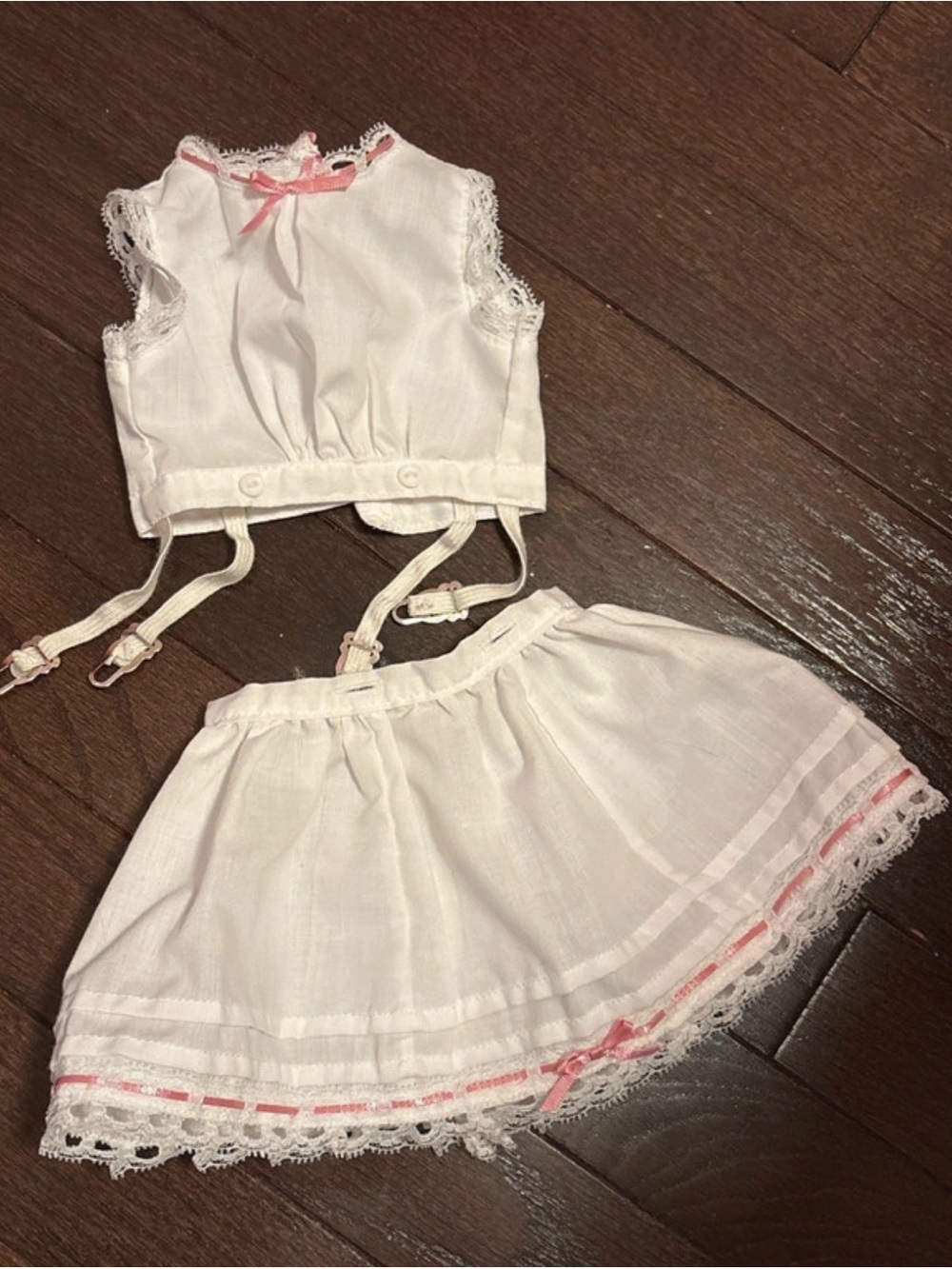 Vintage American Girl Pleasant Company Samantha Lacy Whites Undergarments